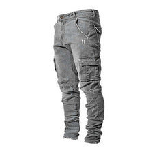 Load image into Gallery viewer, Casual men's fashion denim overalls AY3399
