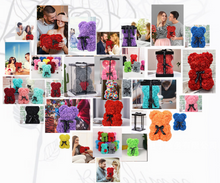 Load image into Gallery viewer, Valentine's Day Rose Bear （With gift box）AE4074
