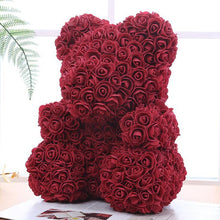 Load image into Gallery viewer, Valentine's Day 40CM Rose Bear （With gift box）AE4123
