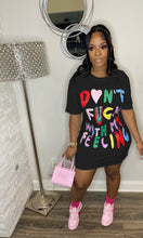 Load image into Gallery viewer, Fashion letter printed women's dress AY2732
