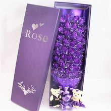 Load image into Gallery viewer, Valentine's Day Immortal Soap 51 Roses Bouquet Gift Box（AE4083）
