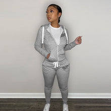 Load image into Gallery viewer, Plush sweater sports casual two-piece suit(AY2486)
