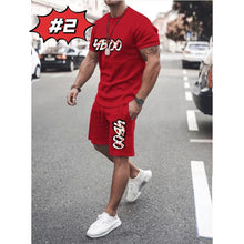 Load image into Gallery viewer, Men's T-shirt loose Street suit AY2078
