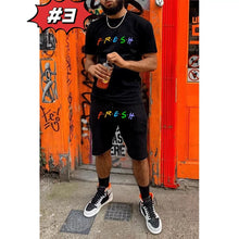 Load image into Gallery viewer, Men's T-shirt loose Street suit AY2078
