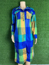 Load image into Gallery viewer, Fashion print plaid long coat（AY2346）
