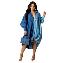 Load image into Gallery viewer, Drawstring fashion women's dress（AY2611）
