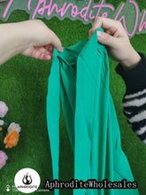 Load image into Gallery viewer, Solid Color Puff Sleeve Dress（AY2272）
