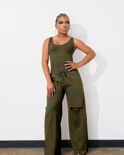 Load image into Gallery viewer, Plus size women's two-piece set AY2749
