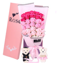 Load image into Gallery viewer, Valentine's Day gradient 33 roses bouquet gift box（AE4084）
