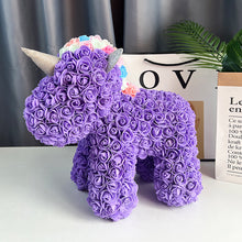 Load image into Gallery viewer, Valentine's Day gift rose unicorn AE4125
