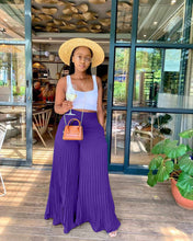 Load image into Gallery viewer, New Crimped wide leg pants AY2053
