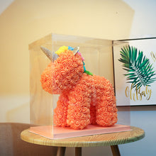 Load image into Gallery viewer, Valentine's Day gift rose unicorn AE4125
