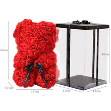Load image into Gallery viewer, Valentine's Day Rose Bear （With gift box）AE4074
