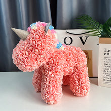 Load image into Gallery viewer, Valentine's Day gift rose unicorn AE4125
