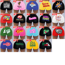 Load image into Gallery viewer, Women's Leggings printed shorts AY2155
