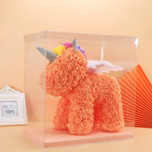 Load image into Gallery viewer, Valentine's Day gift rose unicorn AE4125
