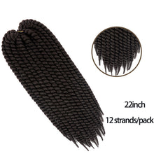 Load image into Gallery viewer, Hot-sale synthetic 22" tube twisted dirty braid（AH5055）
