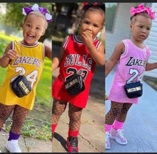 Load image into Gallery viewer, Girls' T-shirt skirt sportswear set AY2146
