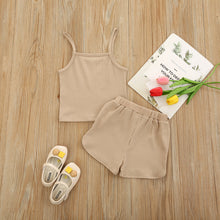 Load image into Gallery viewer, Children's camisole sports suit AY1096
