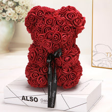 Load image into Gallery viewer, Valentine's Day Rose Bear （With gift box）AE4074
