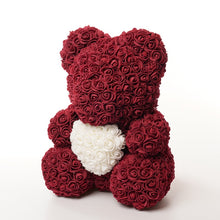 Load image into Gallery viewer, 40cm Rose bear hug bear Valentine's Day gift AE4124
