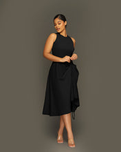 Load image into Gallery viewer, Gathered Tank Top Dress Shawl Short Jacket Set（AY2258）
