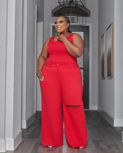 Load image into Gallery viewer, Plus size women's two-piece set AY2749
