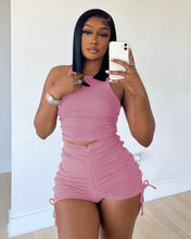 Load image into Gallery viewer, Pleated casual two piece set AY2071
