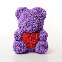Load image into Gallery viewer, 40cm Rose bear hug bear Valentine's Day gift AE4124

