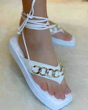 Load image into Gallery viewer, Fashion strap flat heel women's sandals HPSD208
