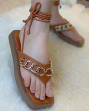 Load image into Gallery viewer, Fashion strap flat heel women's sandals HPSD208
