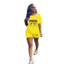 Load image into Gallery viewer, Fashion casual print 2piece set AY2156
