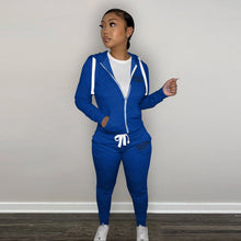 Load image into Gallery viewer, Plush sweater sports casual two-piece suit(AY2486)
