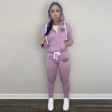 Load image into Gallery viewer, Plush sweater sports casual two-piece suit(AY2486)
