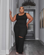 Load image into Gallery viewer, Plus size women's two-piece set AY2749

