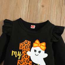 Load image into Gallery viewer, Halloween children's long sleeve + skirt + hair band 3-piece set  AY2441
