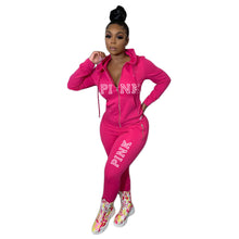 Load image into Gallery viewer, Plus size hoodie casual printed hoodie women's sport suit AY2587
