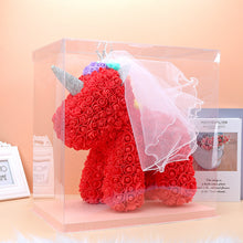 Load image into Gallery viewer, Valentine's Day gift rose unicorn AE4125
