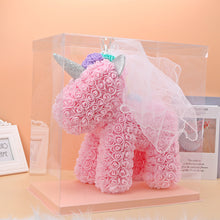 Load image into Gallery viewer, Valentine's Day gift rose unicorn AE4125
