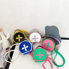 Load image into Gallery viewer, Children's Flower Contrast Crossbody Bag（AB2090）
