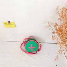 Load image into Gallery viewer, Children's Flower Contrast Crossbody Bag（AB2090）
