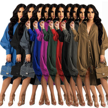 Load image into Gallery viewer, Drawstring fashion women's dress（AY2611）
