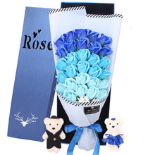 Load image into Gallery viewer, Valentine's Day gradient 33 roses bouquet gift box（AE4084）
