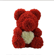 Load image into Gallery viewer, 40cm Rose bear hug bear Valentine's Day gift AE4124
